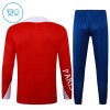Paris Saint-Germain Training Sweatshirts Quarter-zip 2025-26 Rote Für Kinder